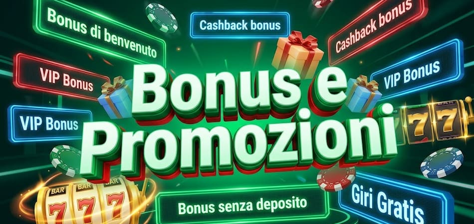 Bonus e Promozioni